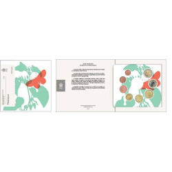 Muntenset met zilveren 5...