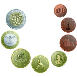 Muntenset Italië B.U. 3,88...