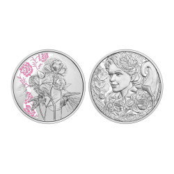 De pioen Oostenrijk Zilver...