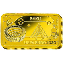 Voetbal Goudbaar - Baku...