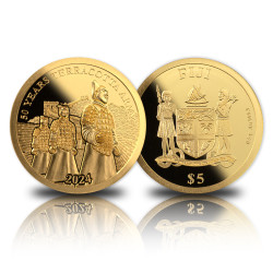 Terracotta leger Fiji Goud...