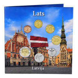 Afscheidsset van de Letse...
